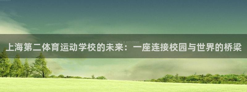 谈球吧体育：上海第二体育运动学校的未来：一座连接校园与世界的桥梁