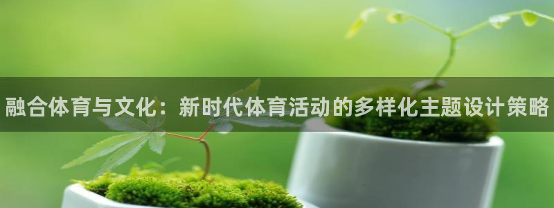 谈球吧体育：融合体育与文化：新时代体育活动的多样化主题设计策略