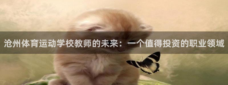 谈球吧体育：沧州体育运动学校教师的未来：一个值得投资的职业领域